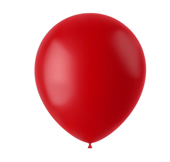 blijven bescherming Discriminatie Ballonnen rood per 100 stuks (omtrek 90/100 cm) - Attractieverhuur Moonen